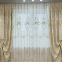 پرده شیک ترک درحدنو (با عکس تمام جزئیات لایه ها)|پرده، رانر، رومیزی|لنگرود, |دیوار