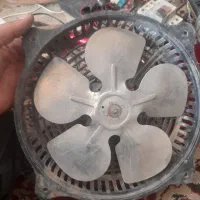 فروش دو عدد فن ۳۰ در ۳۰ پره فلزی آلومینیومی