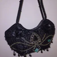 کیف مهره دوزی|کیف، کفش، کمربند|شیراز, چوگیاه|دیوار