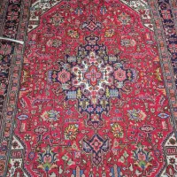 فرش قرمز دستباف یک جفت 6متری