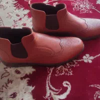 یک جفت کفش مجلسی چرم گاوی و یک جفت کفش مشکی زنانه|کیف، کفش، کمربند|فلاورجان, |دیوار