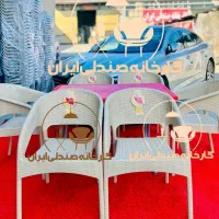 میز و صندلی پلاستیکی طرح دقت نهارخوری غذاخوری
