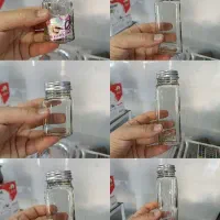 انواع شیشه مکارتی در ۶ سایز مختلف (جای ادویه)