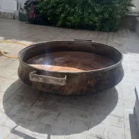 دیگ،ظرف مسی بزرگ،تجغن