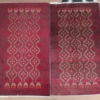 قالیچه دستباف قدیمی جفت