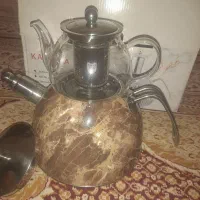 کتری قوری استفاده نشده