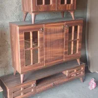 آینه کنسول جاکفشی میز تلویزیون مدل (پنجره ای)|جاکفشی، کمد، دراور|تهران, شهید رجایی|دیوار