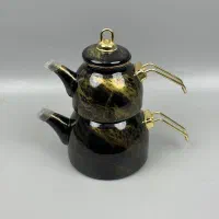 کتری و قوری لعابی برند مادام کو کو|قوری، کتری، قهوه‌ساز دستی|مشهد, مصلی (کارمندان اول)|دیوار