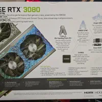 کارت گرافیک ۳۰۸۰ پلیت ۱۰ گیگ گیم راک|قطعات و لوازم جانبی رایانه|شیراز, معالی‌آباد|دیوار