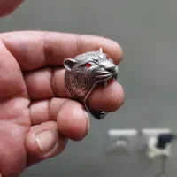 انگشتر تاج تمام دستساز گرم ۲۷۵ حکاکی یاسین|جواهرات|اصفهان, پوریای ولی|دیوار