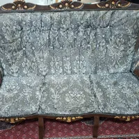 فروش دو دست مبل استیل و راحتی|مبلمان خانگی و میز عسلی|دورود, |دیوار