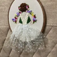 سفارشات  گل دوزی دستی وروبان دوزی