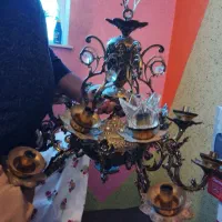 لوستر برنز سنگین وزن|لوستر و چراغ آویز|اردبیل, |دیوار