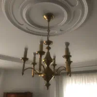 لوستر ابکاری شده با دیوارکوب