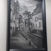 آموزش حرفه ای سیاه قلم و سفارش طراحی چهره|خدمات آموزشی|زنجان, |دیوار