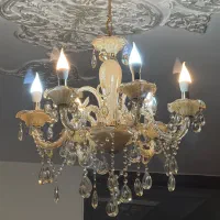 لوستر کریستالی سالم و نو