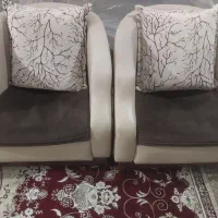 مبل کارکرده+میزتلویزیون+میزجلومبل|مبلمان خانگی و میز عسلی|صحنه, |دیوار