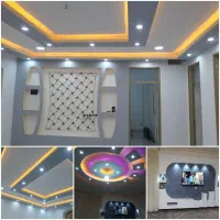 نقاشـی ساختمان-کنـاف و لاین-کنیتکـس-بازسـازی کامل|خدمات پیشه و مهارت|تهران, استاد معین|دیوار