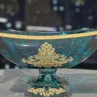 گلدان تک طلا کوب وکاسه ،وارداتی دوپوست|صنایع دستی و سایر لوازم تزئینی|اقبالیه, |دیوار