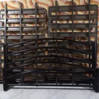 تخت دونفره فلزی درحد نو