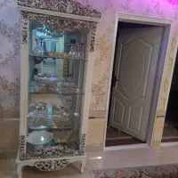 ویترین دکوری رنگ سفید|بوفه، ویترین، کنسول|رشت, تازه آباد|دیوار