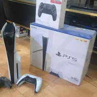 Ps5 Slim دیسک خور  دو دسته در حد نو|کنسول، بازی ویدئویی و آنلاین|تهران, آبشار|دیوار