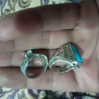 انگشتر نقره مردانه وزنانه