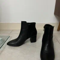 نیم بوت زنانه مشکی سایز ۴۰-۴۱|کیف، کفش، کمربند|کرمانشاه, |دیوار