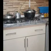 گاز صفحه ایی درسا همراه با کابینت ام دی اف دست ساز