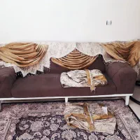 والان پرده کتیبه ب همراه کناره پرده