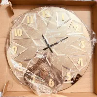 ساعت دیواری شیشه ای