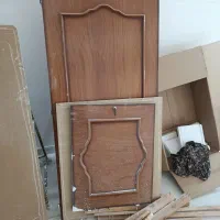 کمد دیواری چوبی در حد نو