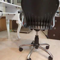 دو صندلی چرم مشکی کیفیت عالی|صندلی و نیمکت|لاهیجان, امیرشهید|دیوار