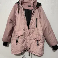 کاپشن صورتی اور سایز