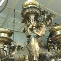 لوستر برنزی(برنجی) فرشته16شاخه