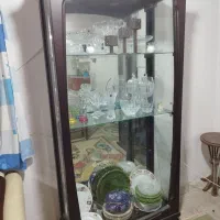 بوفه چوبی|بوفه، ویترین، کنسول|بندر انزلی, تربه گوده|دیوار