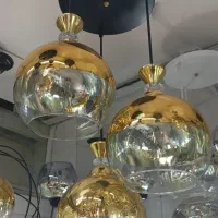 لوستر پرنور و زیبا|لوستر و چراغ آویز|شیراز, لاله|دیوار