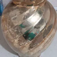 گلدان گل شیشه ای