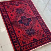 گلیم لاکی قرمز روناسی مناسب باغ ویلا تخت سفره خانه|گلیم، جاجیم، گبه|کاشان, شهید زجاجی|دیوار