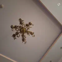 لوستر برنجی ۶شاحه ۱۲لاله|لوستر و چراغ آویز|تهران, دستغیب|دیوار