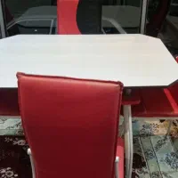 میزنهارخوری ۴ نفره پایه فلزی