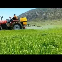 سم پاشی گیاهان با تراکتور  ادرس برخوردار