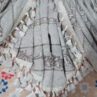 پرده والن دار پارچه ترکیه کتیبه طلای ۳مترو ۴۰س|پرده، رانر، رومیزی|ارومیه, |دیوار