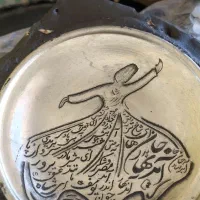 قلمزنی نقش حیات دکوری مس برنج|صنایع دستی و سایر لوازم تزئینی|محلات, |دیوار