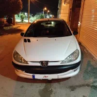 پژو۲۰۶ تیپ ۲ مدل ۹۴|خودرو سواری و وانت|شیراز, گل سرخ|دیوار