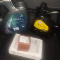 پک کامل روغن موتور ماشین، واسکازین،فیلترهوا، روغن