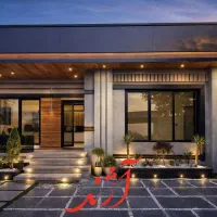 خانه-رویایی-ویلا-مدرن-بر-آسفالت-سنددار-کد-6807