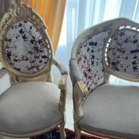 مبل ۹ نفره سلطنتی نو چوب گردو