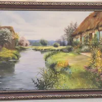 تابلو رنگ‌روغن منظره