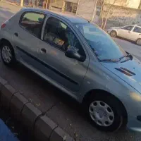 پژو ۲۰۶ مدل ۸۴ دور رنگ فنی سالم